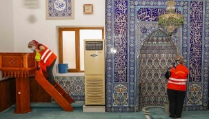 Ramazan Ayı öncesi camiler temizleniyor