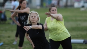 Gaziemir'de sağlık için spor yapacaklar!