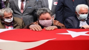 Şehit Pilot Burak Gençcelep'e veda