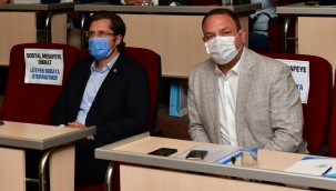 Yücel ve Gümrükçü acılı aileyi ziyaret etti