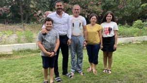 Başkan Gürbüz, kazadan kurtulan pilotları ziyaret etti