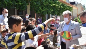 Başkan İduğ’dan çocuklara bayram hediyesi 