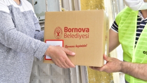  Bornova Belediyesi yardım üssü: 5 bin 200 aileye Ramazan Paketi