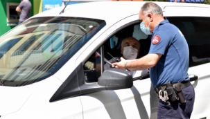 Bornova'da Emniyet ve Zabıta'dan tam kapanma denetimi!