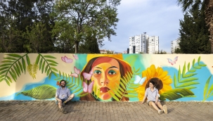 Karşıyaka'nın duvarları tabloya dönüşüyor!