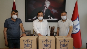 Konak’ta amatör sporculara gıda desteği 