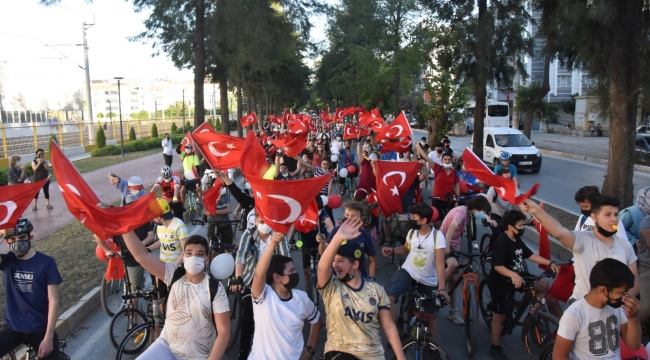Torbalı’da pedallar 19 Mayıs için çevrildi