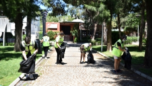 Bornovalı öğrencilerden örnek davranış 