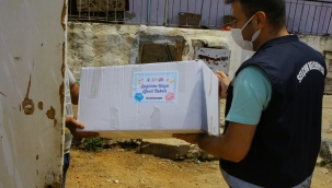 Efesli bebelere bez ve mama desteği