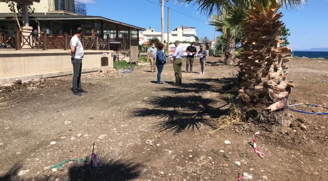 Karaburun'da Kuyucak Plajı sil baştan