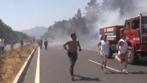 Muğla'da can pazarı! Yol kapandı, evler tahliye ediliyor