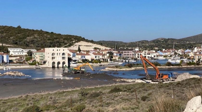Odalardan 'Alaçatı' çağrısı: İnşaatlar derhal durdurulmalı