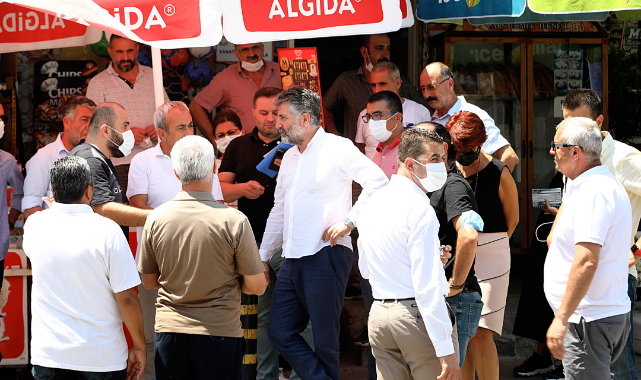 Başkan Sandal: Onur Mahallesi'nin tek kurtuluşu kentsel dönüşüm