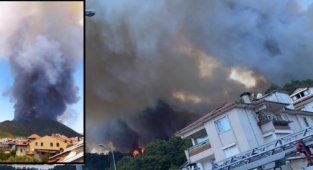 Bir orman yangını da Marmaris'te çıktı