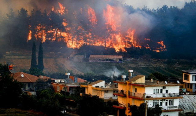 Yangından etkilenen yerler afet bölgesi ilan edildi