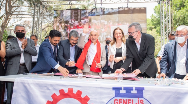 İZENERJİ'de toplu iş sözleşmesi imzalandı