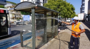 Kemalpaşa'da hijyenik duraklar