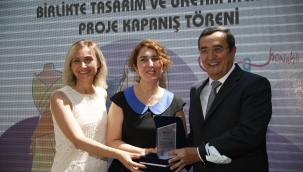 Konak'ta iş garantili kurs ilk mezunlarını verdi: 30 kadın kursiyer için tören