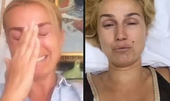 Manavgat’ta çiftliği yanan Tuğba Özay felç geçirdi