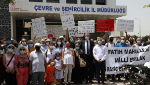 Sarnıç'taki yüksek rayiçe karşı toplanan 650 imza teslim edildi!