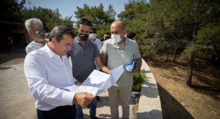 Aydın Erten'de macera parkı çalışmaları başladı