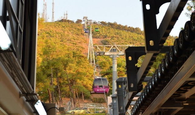 Büyükşehir'den olası yangınlara karşı yeni önlem: Balçova Teleferik Tesisleri kapatıldı