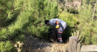 Spil'de tepki çeken görüntü: Yangına davet 