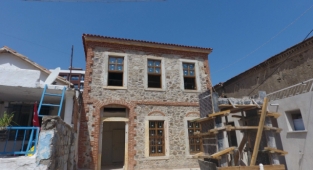 Yukarıköy'de restorasyon sürüyor!