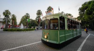 90. İEF'de “Nostaljik Tramvay