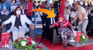 Aydın'da gülümseten görüntüler: Protokolde 'teyze' krizi