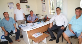 Başkan Kayalar’dan Muhtar Ziyareti