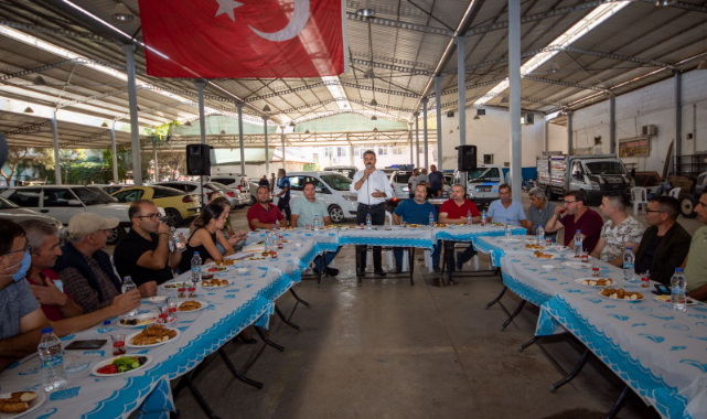 Başkan Kırgöz, Pazarcı Esnafıyla Bir Araya Geldi