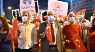 Bornova'da 9 Eylül coşkusu