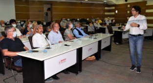 Bornova'da temel afet eğitimi