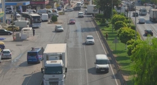 İzmir'de drone ile trafik denetiminde 384 sürücüye ceza kesildi