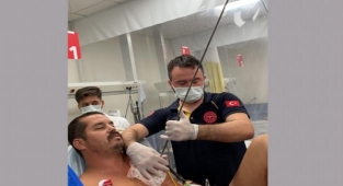 İzmir'de mucize kurtuluş: Kalbine zıpkın saplandı!