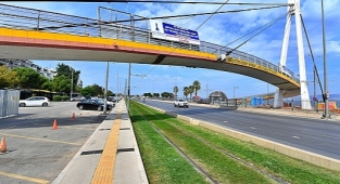 Göztepe Şehit Kerem Oğuz Erbay Köprüsü yenileniyor