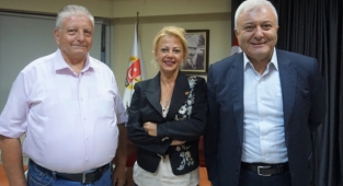 Yerel basın için işbirliği: Özkan'dan İGC'ye ziyaret! 