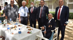 Başkan Tekin, ‘Gazilere verdiği’ sözü tuttu