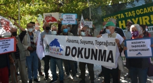 Bergamalı Köylüler ÇED Toplantısını Yaptırmadı