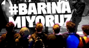 İzmir'li öğrencilerin 'barınamıyoruz' eylemi