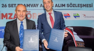  İzmir Tramvayı için dev imza