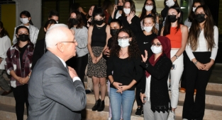  Öğrencilerden Başkan Selvitopu'na yurt teşekkürü