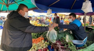 Ürkmez kapalı pazar yerine kavuşuyor