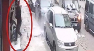 Beton parçalarından şans eseri kurtulmuştu: Görüntüler ortaya çıktı