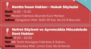 İzmir’de hukuk söyleşileri başlıyor