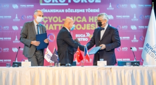 İzmir tarihinin en büyük yatırımı için ikinci kredi sözleşmesi imzalandı Üçyol-Buca Metrosu için bir adım daha