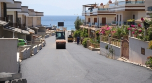 Özdere Yolları Yenileniyor