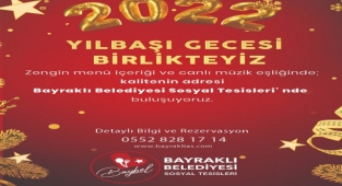 Bayraklı’nın tesisleri yılbaşına hazır