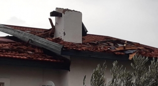 Çeşme'de Hortum Dehşeti